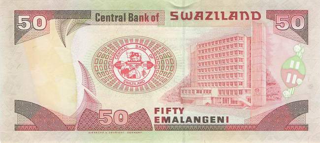 50 Emalangeni p.26b 1998